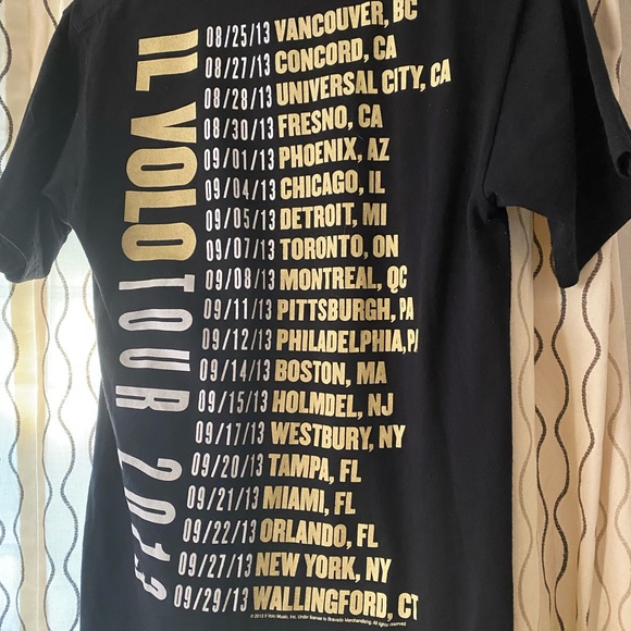 IL Volo Graphic Tour T-Shirt - Picture 5 of 7